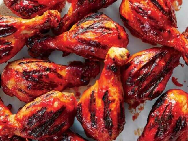 BBQ chicken legs