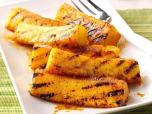 Grilled pineapple